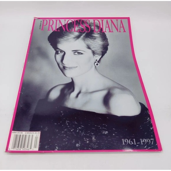 Vintage Presents A Tribute To Princess Diana 1961-1997 Magazine With Insert 90s - Picture 2 of 13